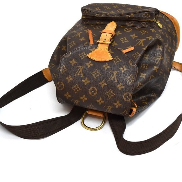 🔥EXTRA LARGE🔥 Louis Vuitton Backpack Monogram Montsouris GM Bag LV - Picture 8 of 15